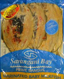 Sarangani Bay Baby Split Marinated Milkfish (Daing na Bangus) Spicy 364-486g