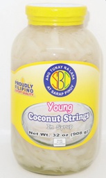 SBC Young Coconut Strings in Syrup 907g
