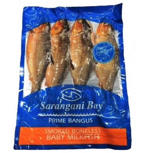 Sarangani Bay Smoked Boneless Baby Milkfish (Tinapang Bangus) 4 pcs (320-500g)