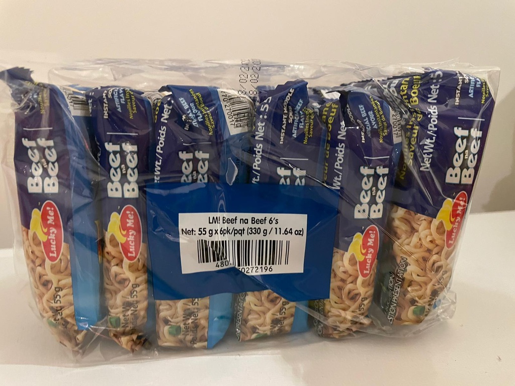 Lucky Me Beef Mami Noodles 6pcs (330g)